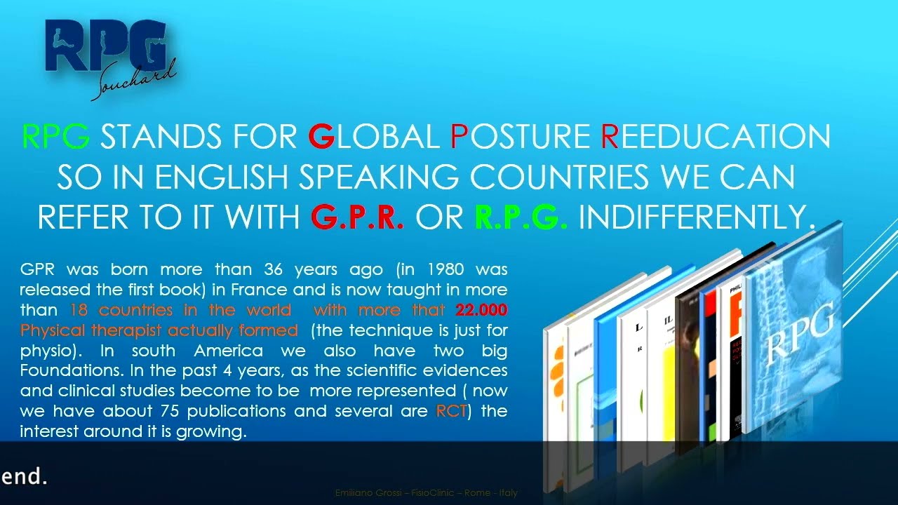 WHAT IS GLOBAL POSTURAL REEDUCATION (G.P.R.) SOUCHARD METHOD