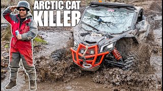 Cat Killer! You WIN some you LOSE some - RZR/X3/KRX/RMAX/YXZ/Wildcat - UTV/SXS Trail Riding