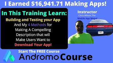 𝗔𝗻𝗱𝗿𝗼𝗺𝗼 𝗖𝗼𝘂𝗿𝘀𝗲 𝟯 𝗛𝗼𝘄 𝘁𝗼 𝗠𝗮𝗸𝗲 𝗠𝗼𝗻𝗲𝘆 𝗖𝗿𝗲𝗮𝘁𝗶𝗻𝗴 𝗔𝗻𝗱𝗿𝗼𝗶𝗱 𝗔𝗽𝗽𝘀 - 𝗠𝗮𝗸𝗶𝗻𝗴 𝗬𝗼𝘂𝗿 𝗗𝗲𝘀𝗰𝗿𝗶𝗽𝘁𝗶𝗼𝗻/𝗧𝗲𝘀𝘁𝗶𝗻𝗴