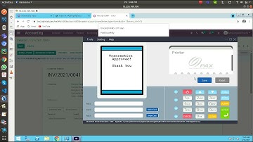 Pax Payment integration with Odoo Invoice