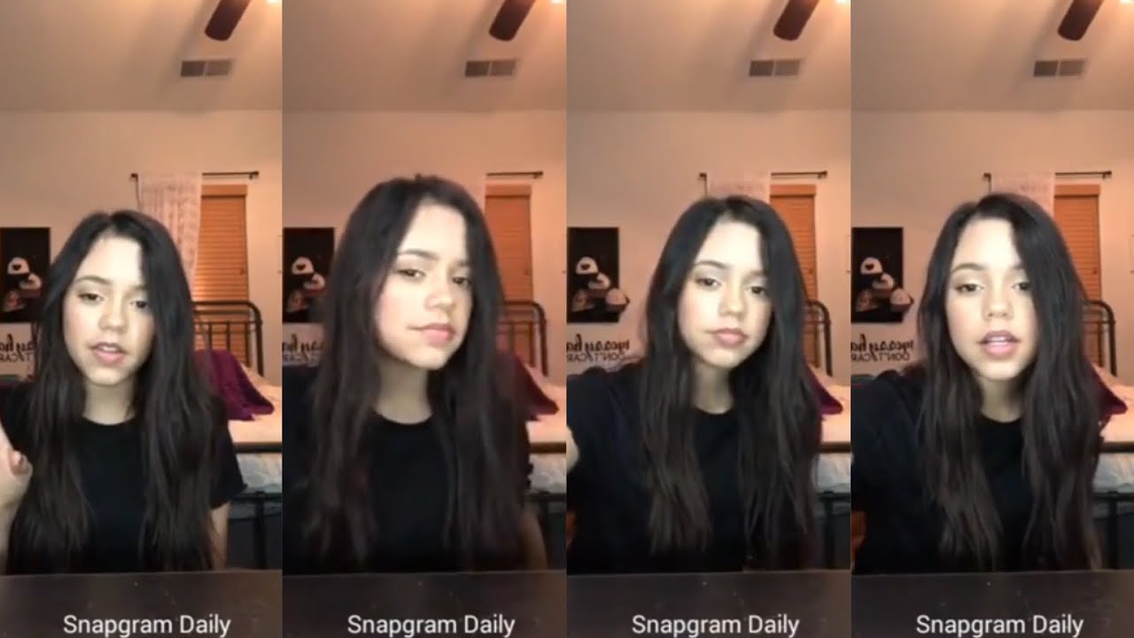 Jenna Ortega - Instagram Live Stream - January.06.2018