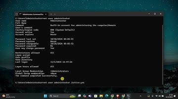 How To Enable or Disable Built in Administrator Account in Windows 11