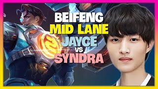Challenger BeiFeng's INSANE Jayce: Master Advanced Mid Lane Mechanics (Engsub)
