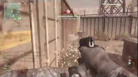 MW3 Quadruple kill, Epic USP.45 Ending!! (Dead-_PooL-)