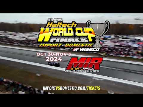 Foxbody Mustang VS CKP Civic - Haltech World Cup Finals Presented by Wiseco OCT 30-NOV 3rd at MIR