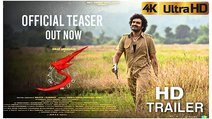 KA - Official Teaser  | Kiran Abbavaram | Sujith & Sandeep | Sam CS 4K HDR