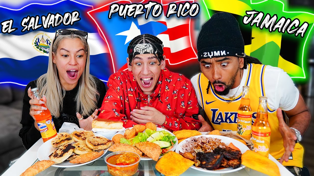 *EXOTIC* FOOD MUKBANG!! We EAT Each Others CULTURAL FOODS!!