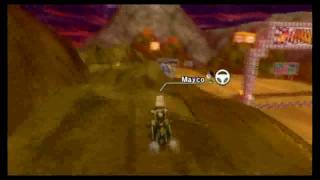 Mario Kart Wii - Atajo Volcán Gruñón