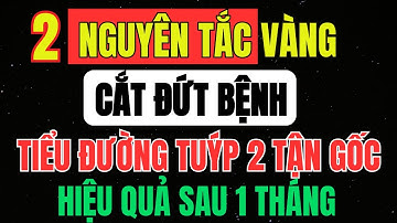 2 NGUYÊN TẮC VÀNG Giúp “CẮT ĐỨT” TIỂU ĐƯỜNG TUÝP 2 TẬN GỐC – Hiệu Quả Bất Ngờ Sau 1 THÁNG