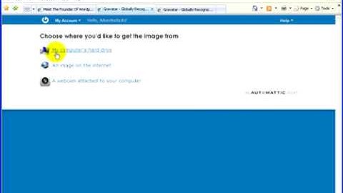 How To Upload An Avatar For Your Blog