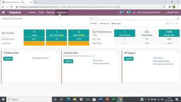 Grow Your Business With Odoo Applications | Odoo Helpdesk Solution Demo