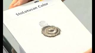 Self-Cleaning Lotus-Effect® Paint: Water Droplet Demo