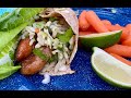 How to make Grilled Ginger Chicken Wraps