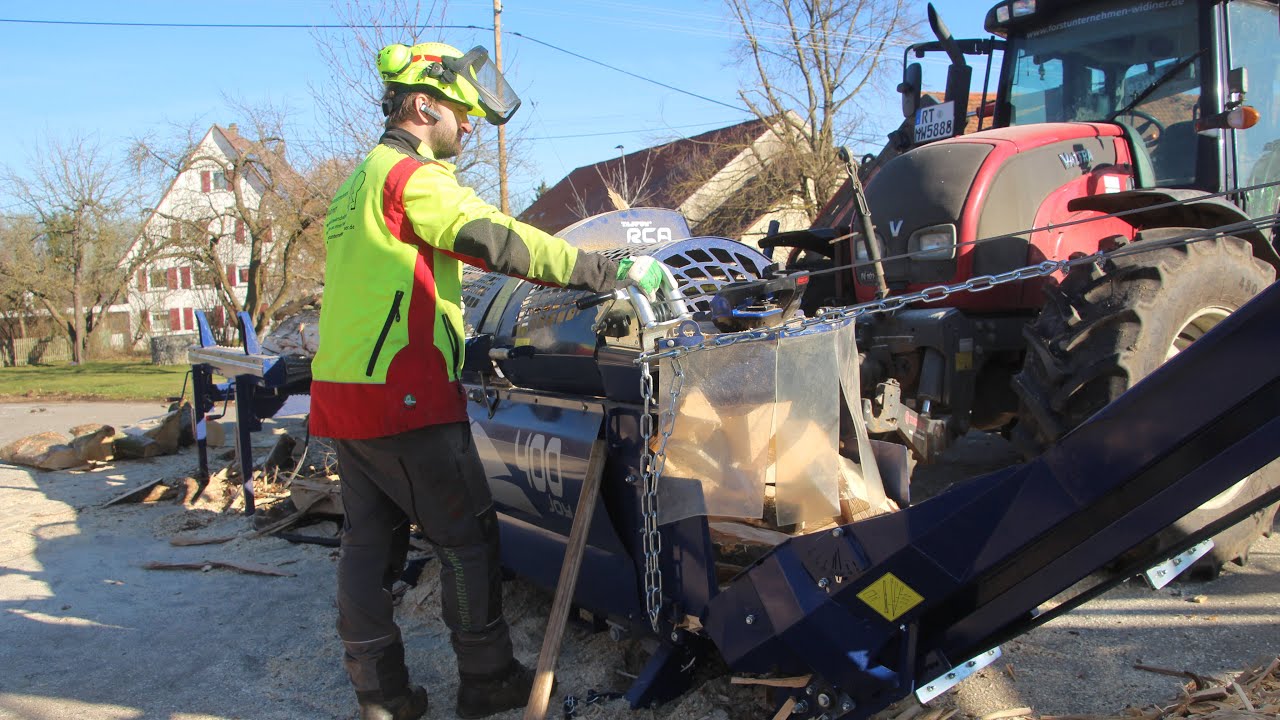Brennholzverarbeitung bis 70 cm EXTREM - Forstunternehmen Widiner