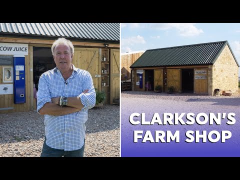 Jeremy Clarkson gave us a tour of his farm shop