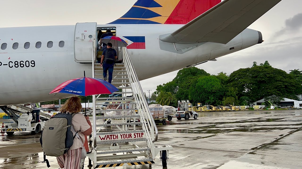 Philippine Airlines 2544 Dumaguete - Manila Late Afternoon Flight | Clouds Spotting | Airplane Ride
