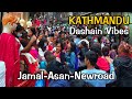 Street Market in Kathmandu | Crowd People | Newroad - Indrachok | Dashain Tihar Festival