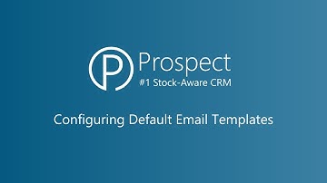 Configuring Default Email Templates