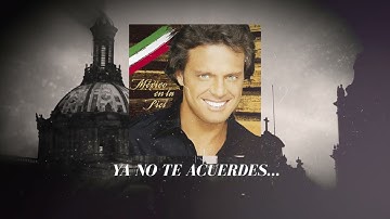 Luis Miguel - Cielo Rojo (Video Con Letra)