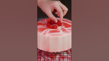Mirror Glaze Cake By Coca Cola Bottle