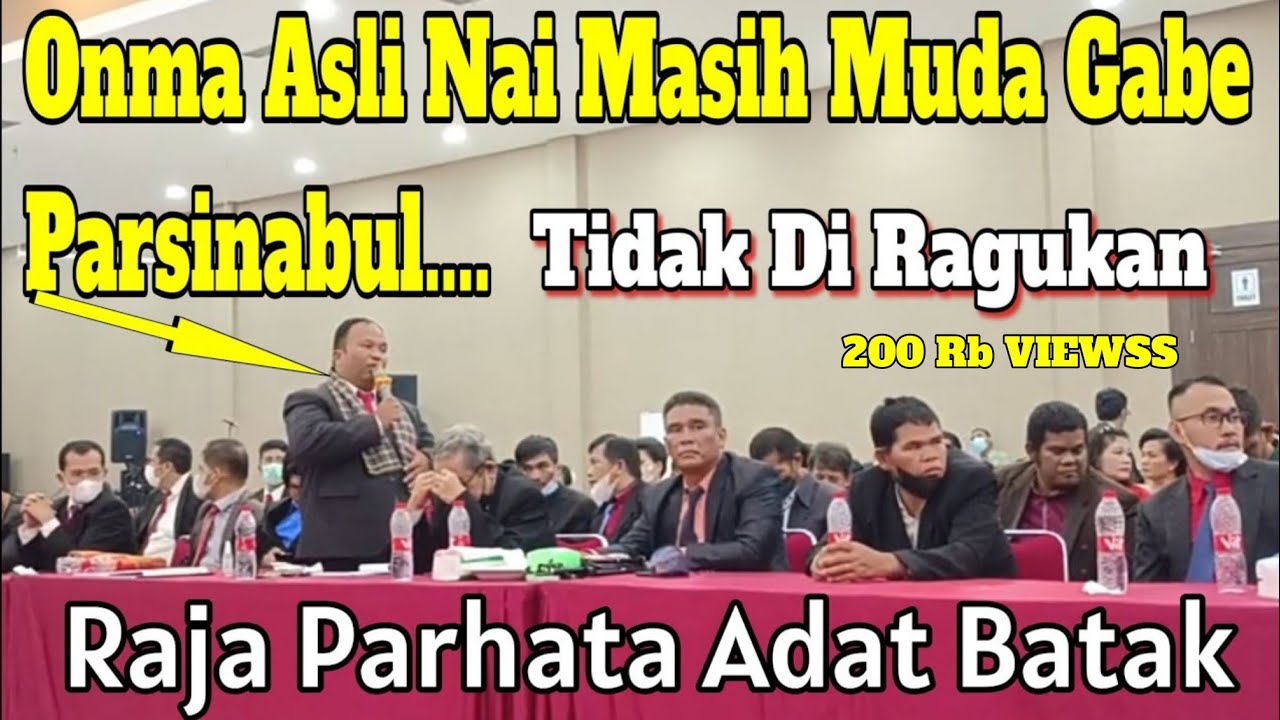 ASLI KREN..! RAJA PARHATA TOGA MARBUN PARSINABUNG TERMUDA TIDAK DI RAGUKAN MAR UMPASA