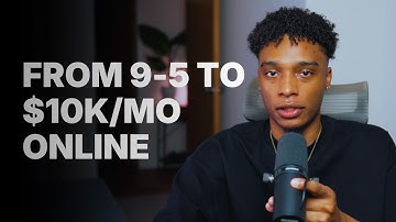 From 9-5 to $10k/mo online (Only sell 1 of these 6 things in 2026)