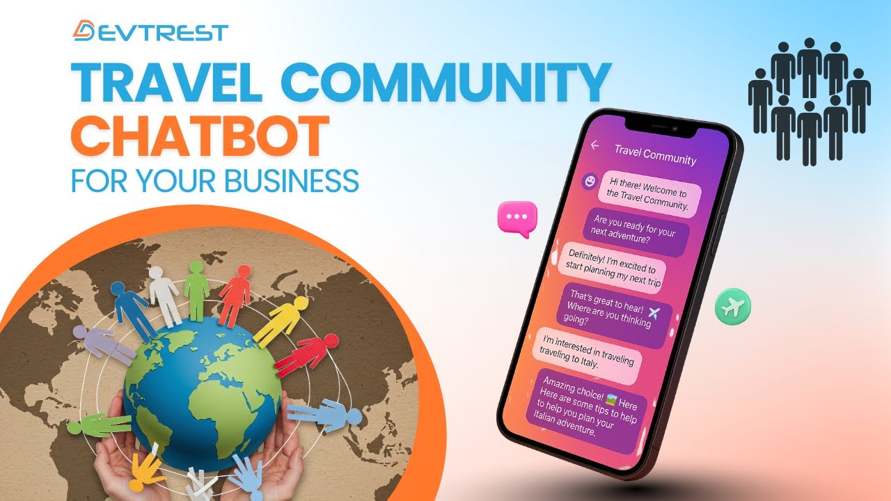 Travel Community Chatbot | AI Chatbot for Travelers, Groups & Engagement