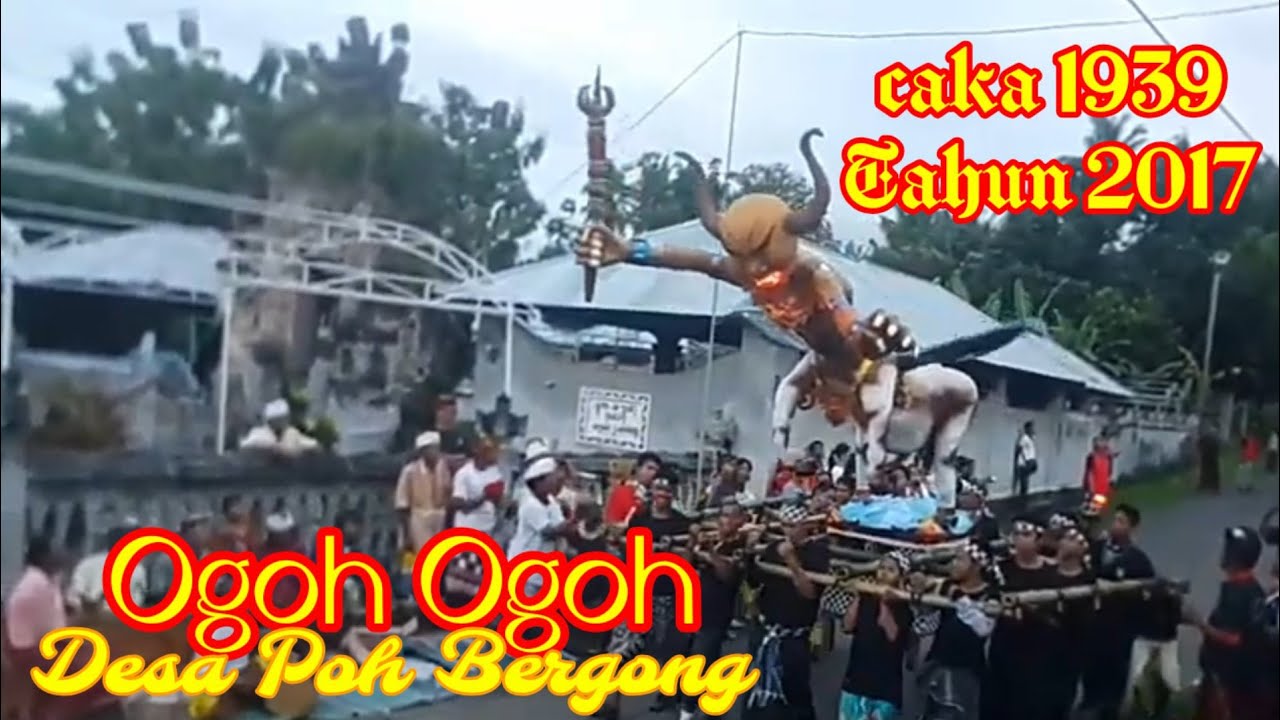 Ogoh ogoh Poh Bergong caka 1939(2017)