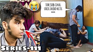 SHAVED HIS BEARD OFF WHILE SLEEPING PRANK😭😢||Tithi Abar Prank Suru Kore Tusar k Kadalo!🙁||