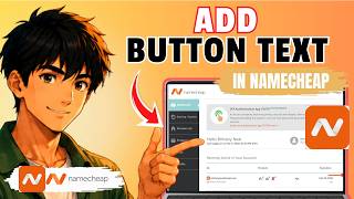 How to Add Button Text in Header Navigation in Namecheap (Full Guide 2026)