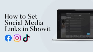 How to Set Your Social Media Links in Showit