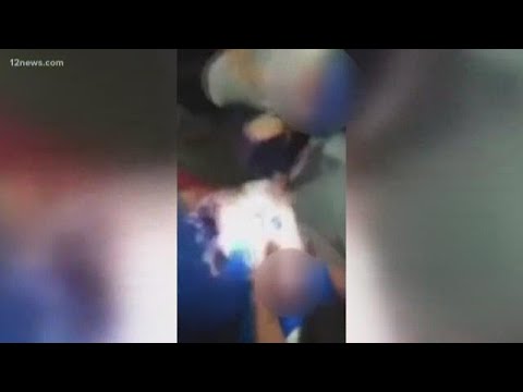 Safford High School football players seen in video beating teammate