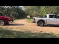 Ram Rebel vs Ford F-150 tug of war