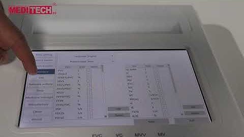 How to use Desktop Spirometer Ibreath to measure Lung Parameters