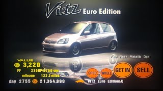 Gran Turismo 3: Toyota Vitz Euro Edition - Competitive Testing!! screenshot 2