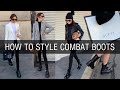 HOW TO STYLE COMBAT BOOTS FALL WINTER 2020 