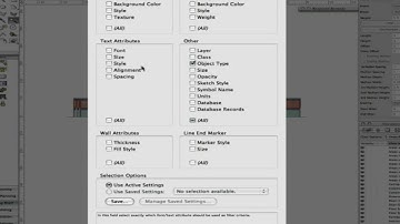New Select Similar Tool in Vectorworks
