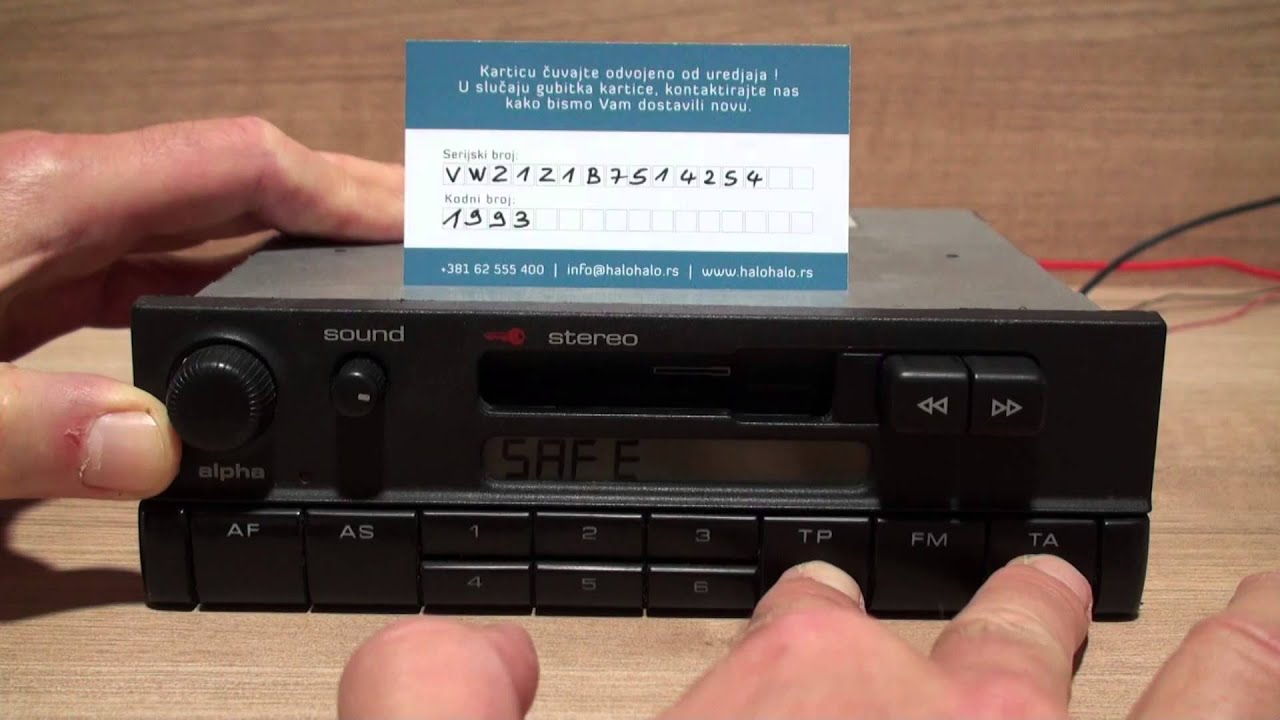 Where can you find Blaupunkt radio codes?