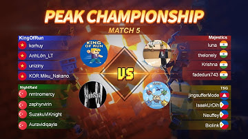 Match 5 - 2025 AUTUMN BED WARS REGIONAL TOURNAMENT - GLOBAL FINALS (7 IN 4)