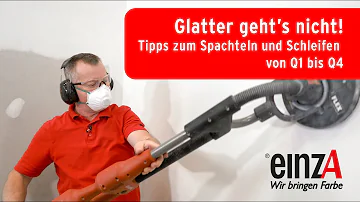 Wann kann man Uniflott schleifen?