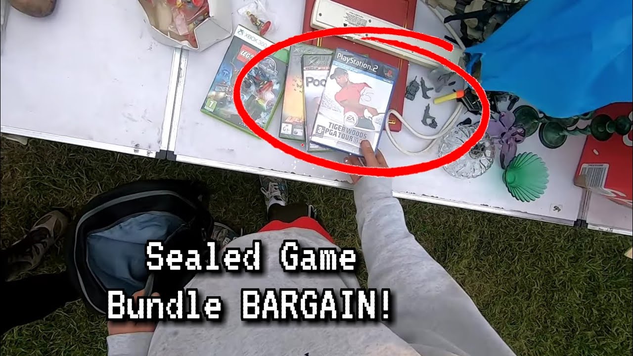 SEALED GAMES Discovered at the Car Boot Sale!