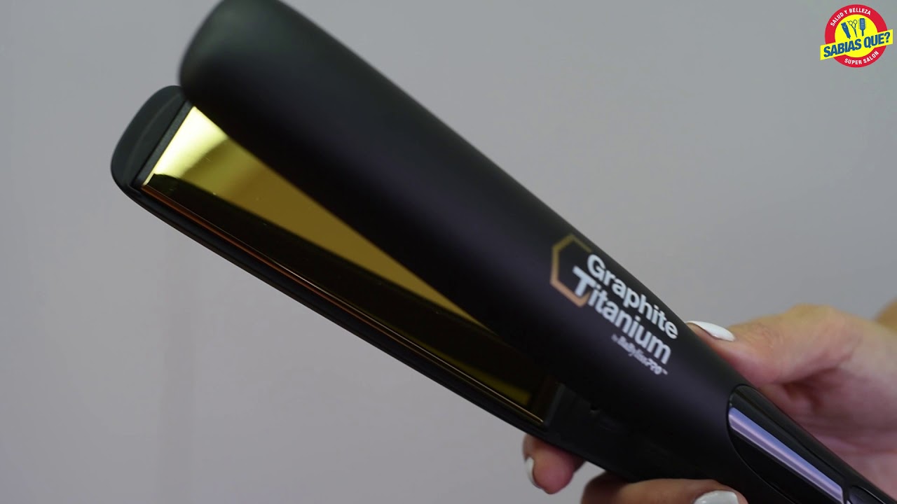 Sabías Que? - PLANCHAS GRAPHITE TITANIUM BaBylissPRO - YouTube