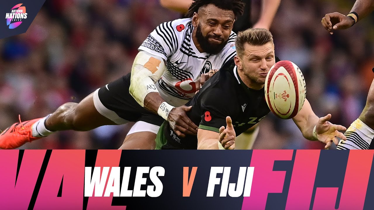 Wales v Fiji Extended Match Highlights Autumn Nations Series