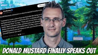 Donald Mustard Exposed Fortnite \& Reveals Why He Left