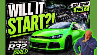R32 SWAPPED SCIROCCO PART 3 WILL IT START?