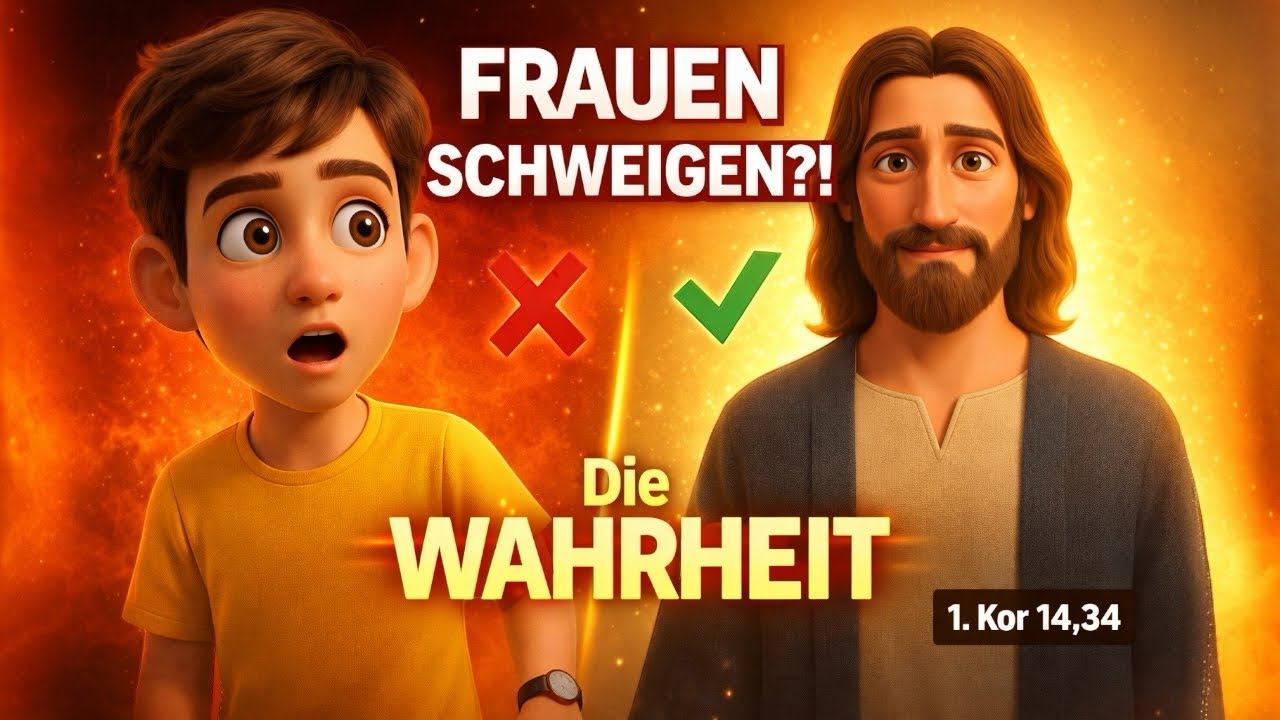 „Hat Jesus Frauen zum Schweigen gebracht? Die Wahrheit hinter 1. Korinther 14,34“
