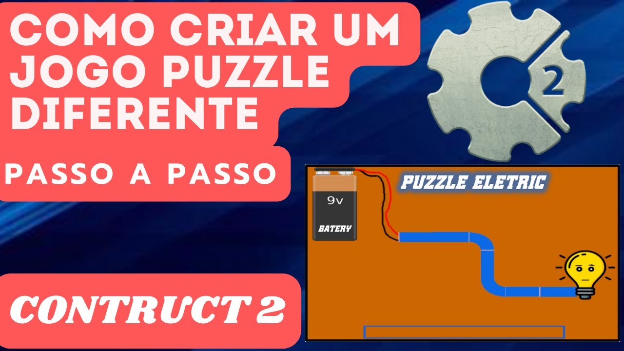 COMO CRIAR UM JOGO PUZZLE DIFERENTE NO CONSTRUCT 2 PASSO A PASSO # ...