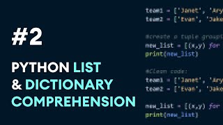 #2: Python List, Set & Dictionary Comprehension | Python Best Practices screenshot 5