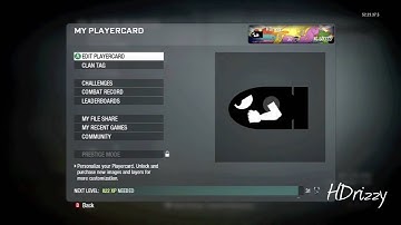 CoD Black Ops Emblem Tutorial Bullet Bill From Mario