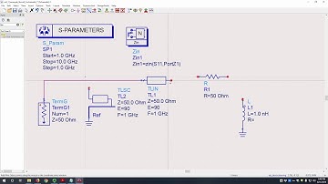 ADS Tutorial - Impedance Matching with Ideal Transmission Lines